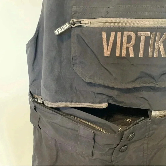Virtika black  ski suit - Picture 4 of 8